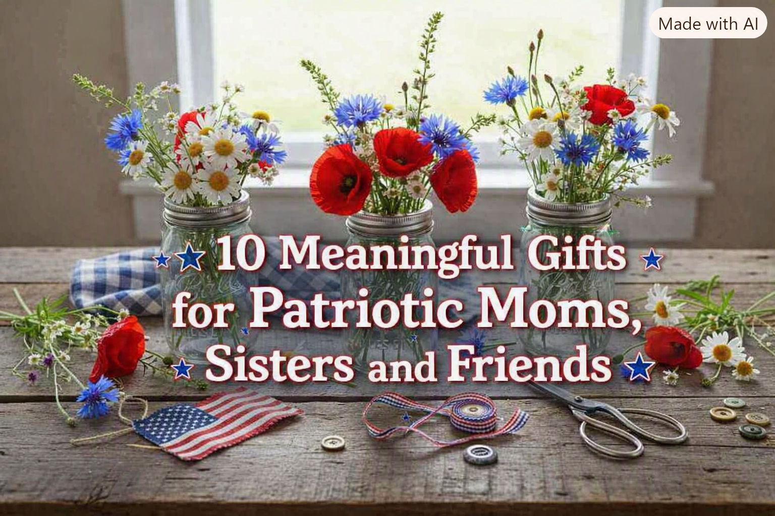 10 Meaningful Gifts for Patriotic Moms, Sisters, and Friends