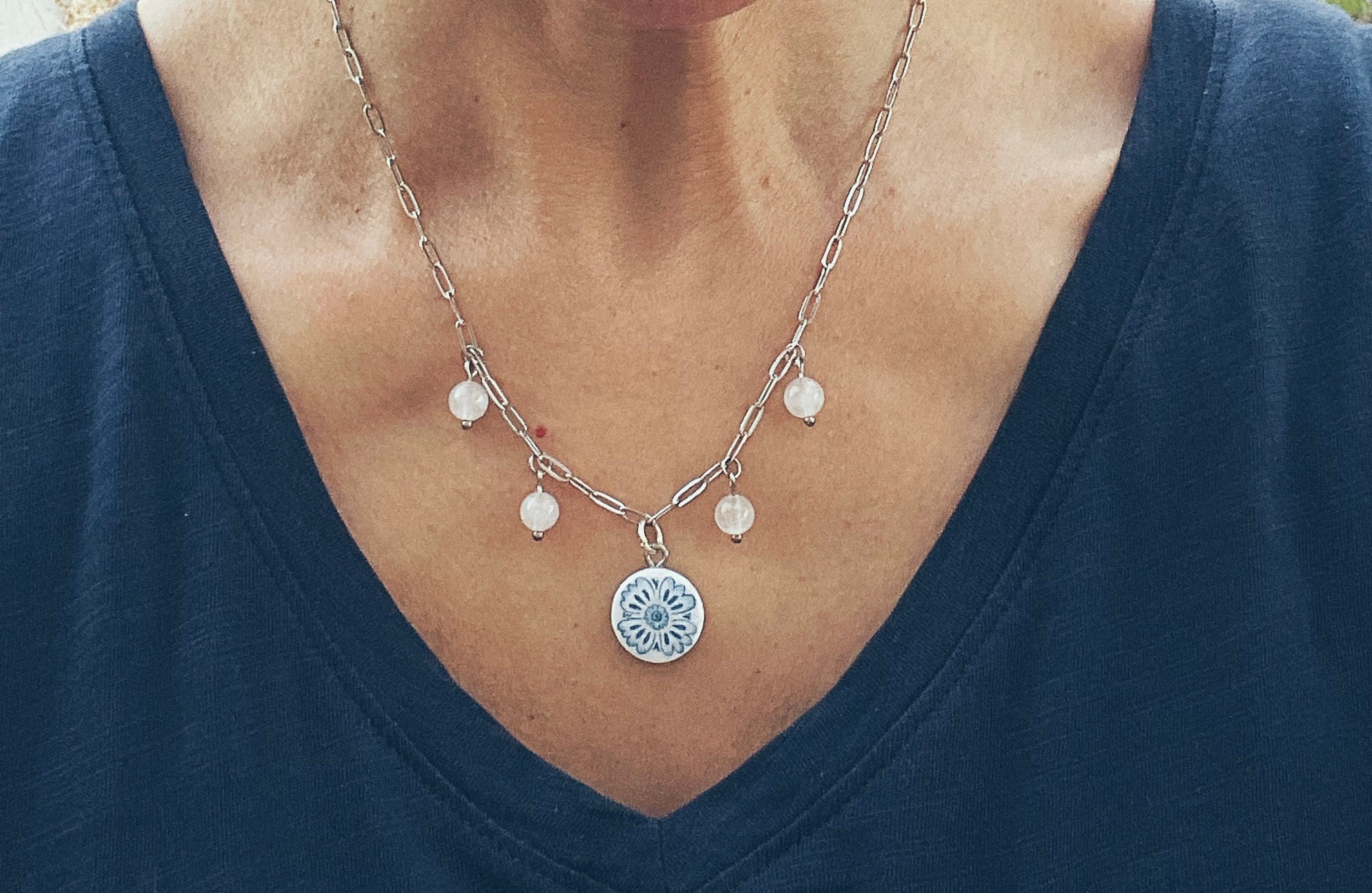 Faithful Flower Necklace