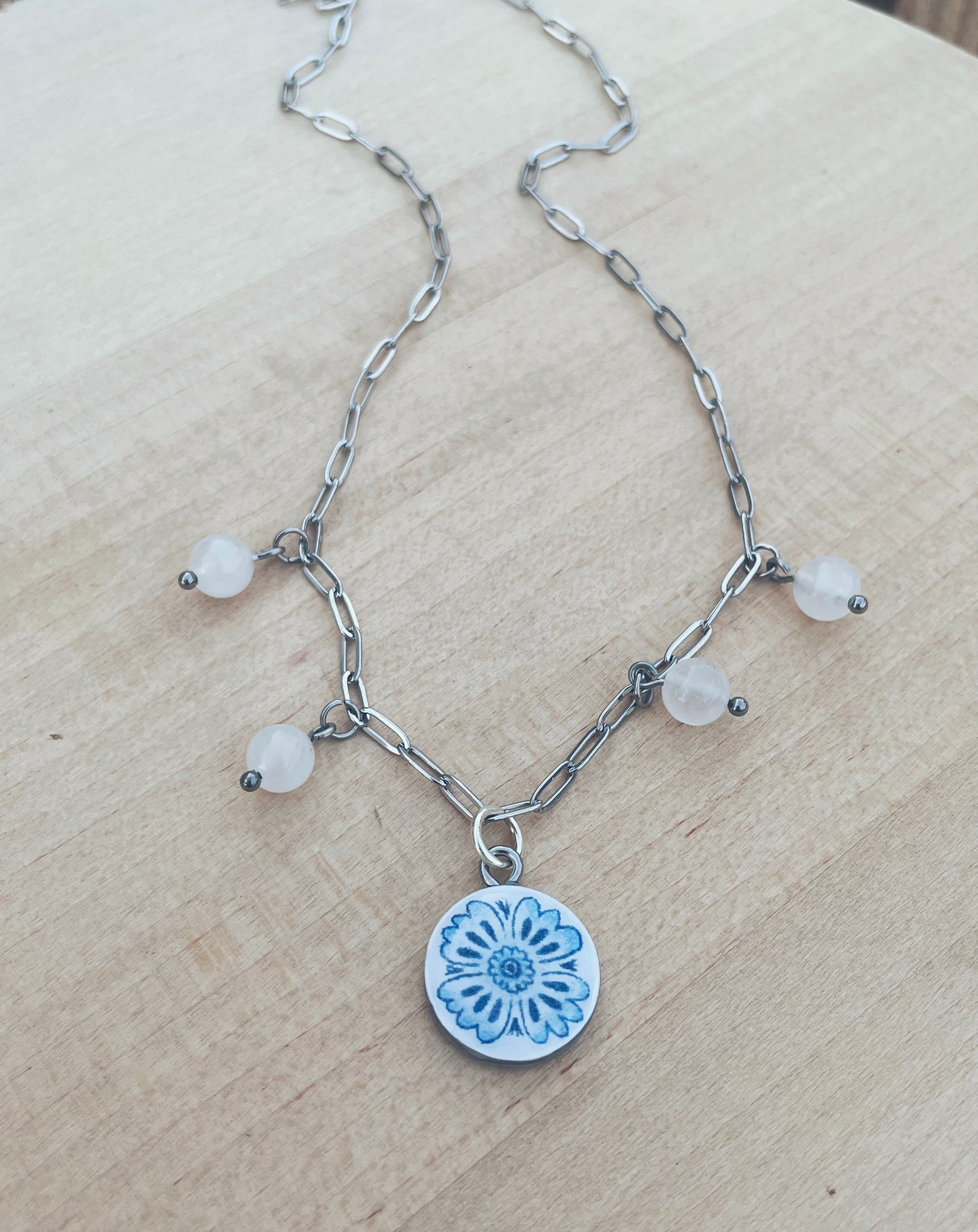 Faithful Flower Necklace