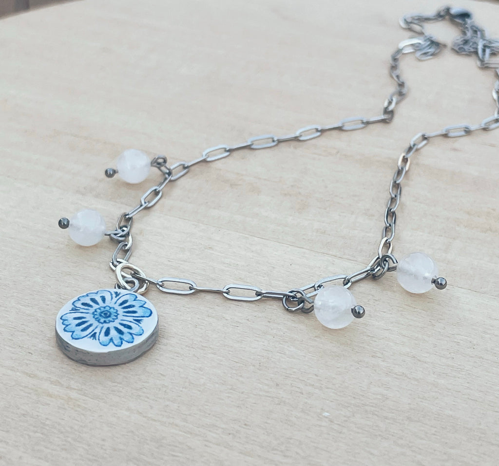 Faithful Flower Necklace