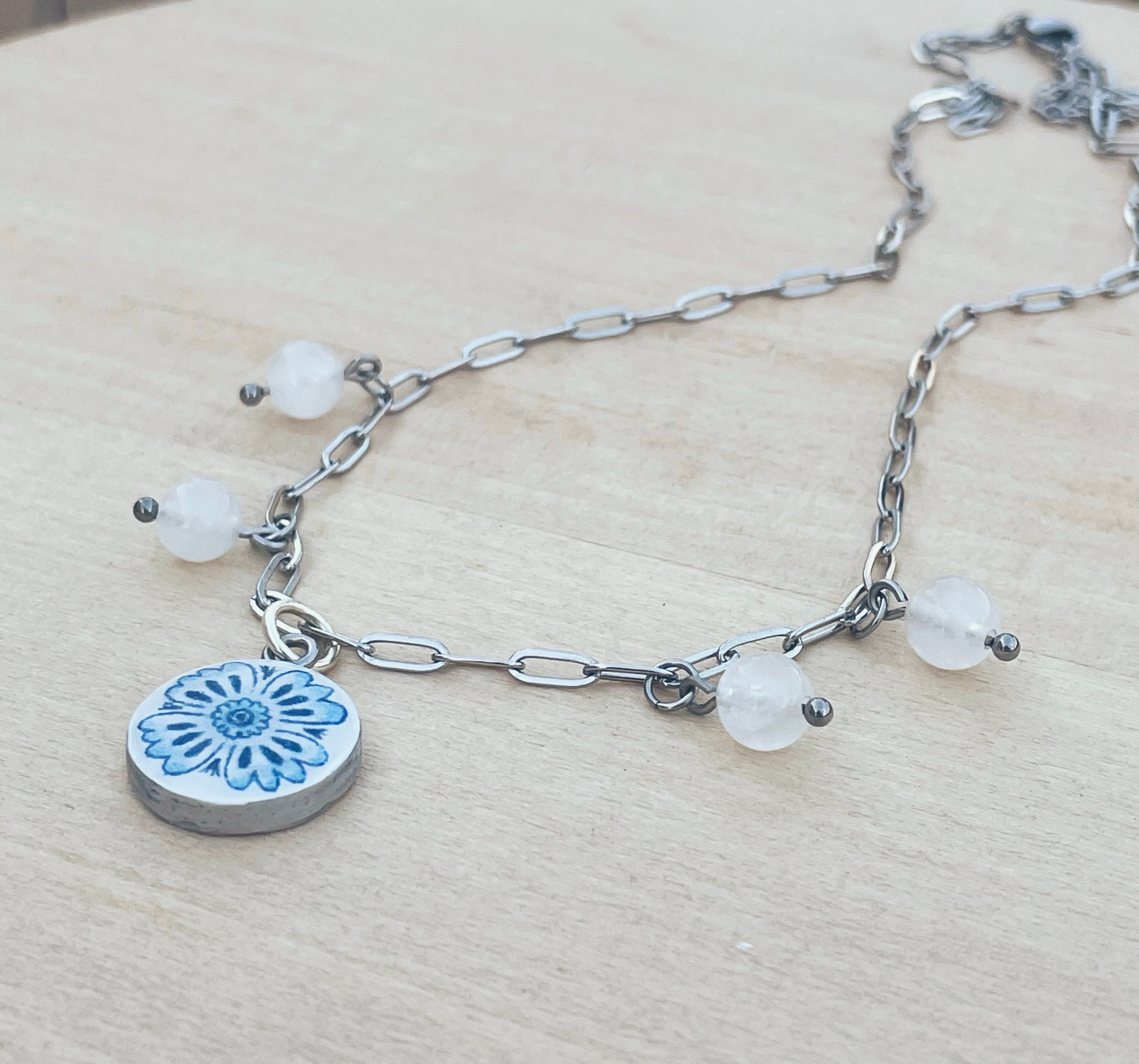 Faithful Flower Necklace