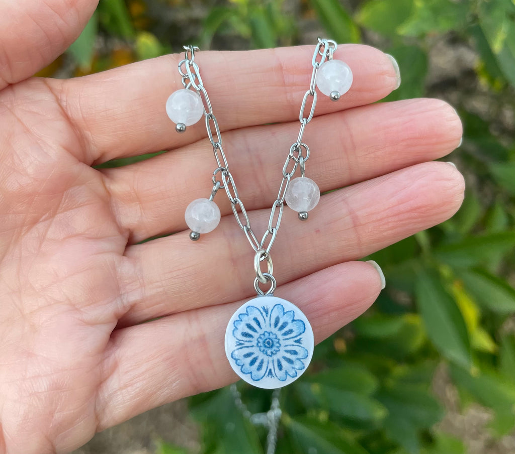 Faithful Flower Necklace