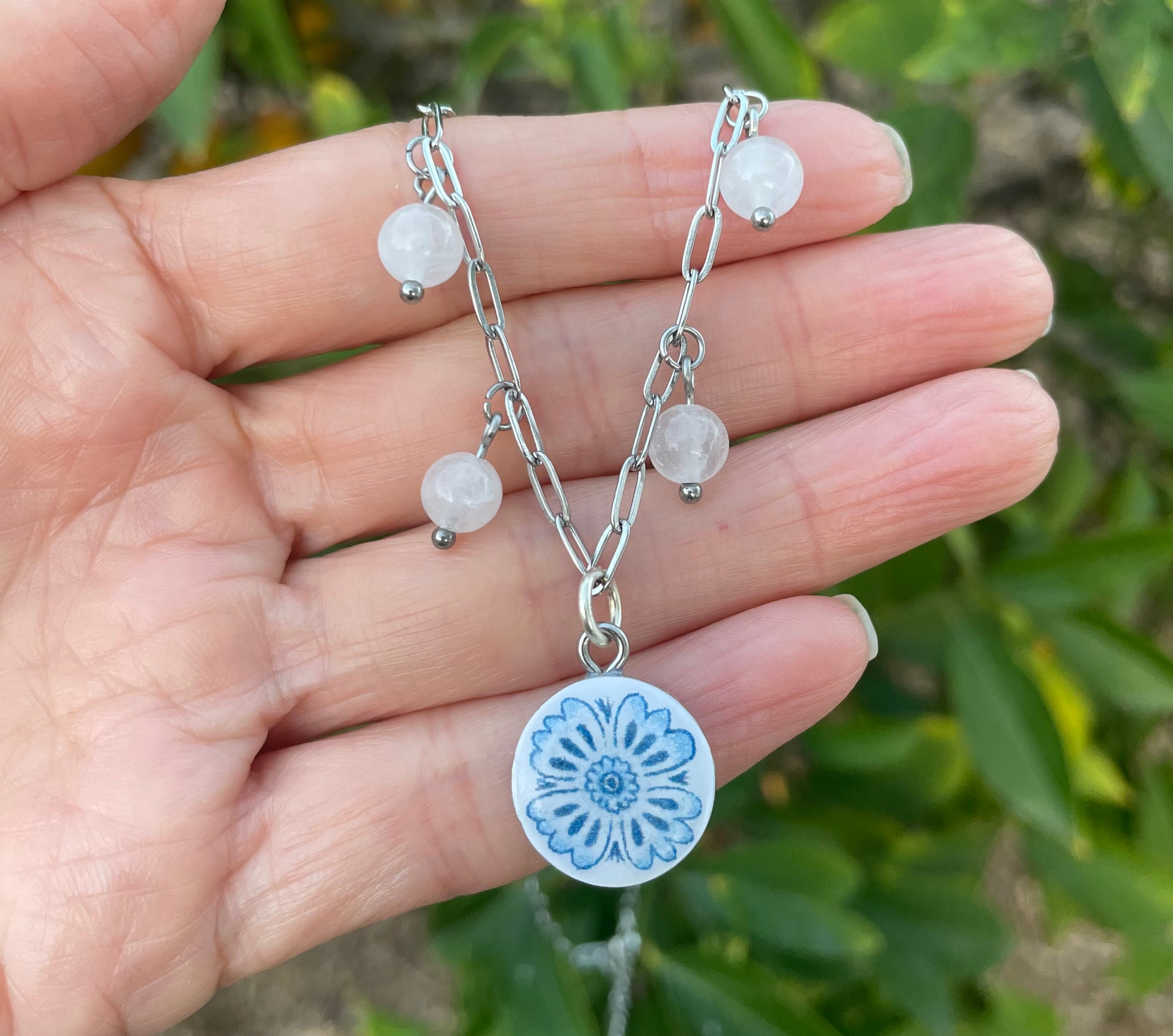Faithful Flower Necklace