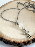 Walk by Faith Cross Necklace