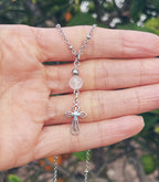 Walk by Faith Cross Necklace