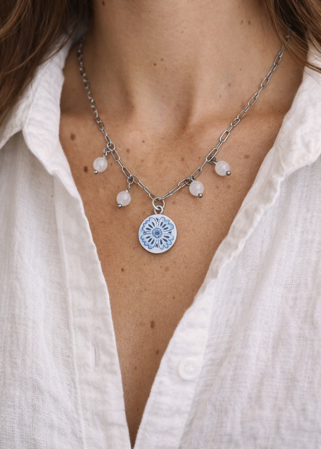 Faithful Flower Necklace