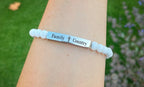 God, family, country bracelet