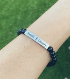God, family, country bracelet