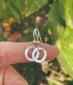 Dainty Silver Hoops