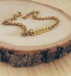 1776 Dainty  18K Gold PVD Stainless Steel Bracelet