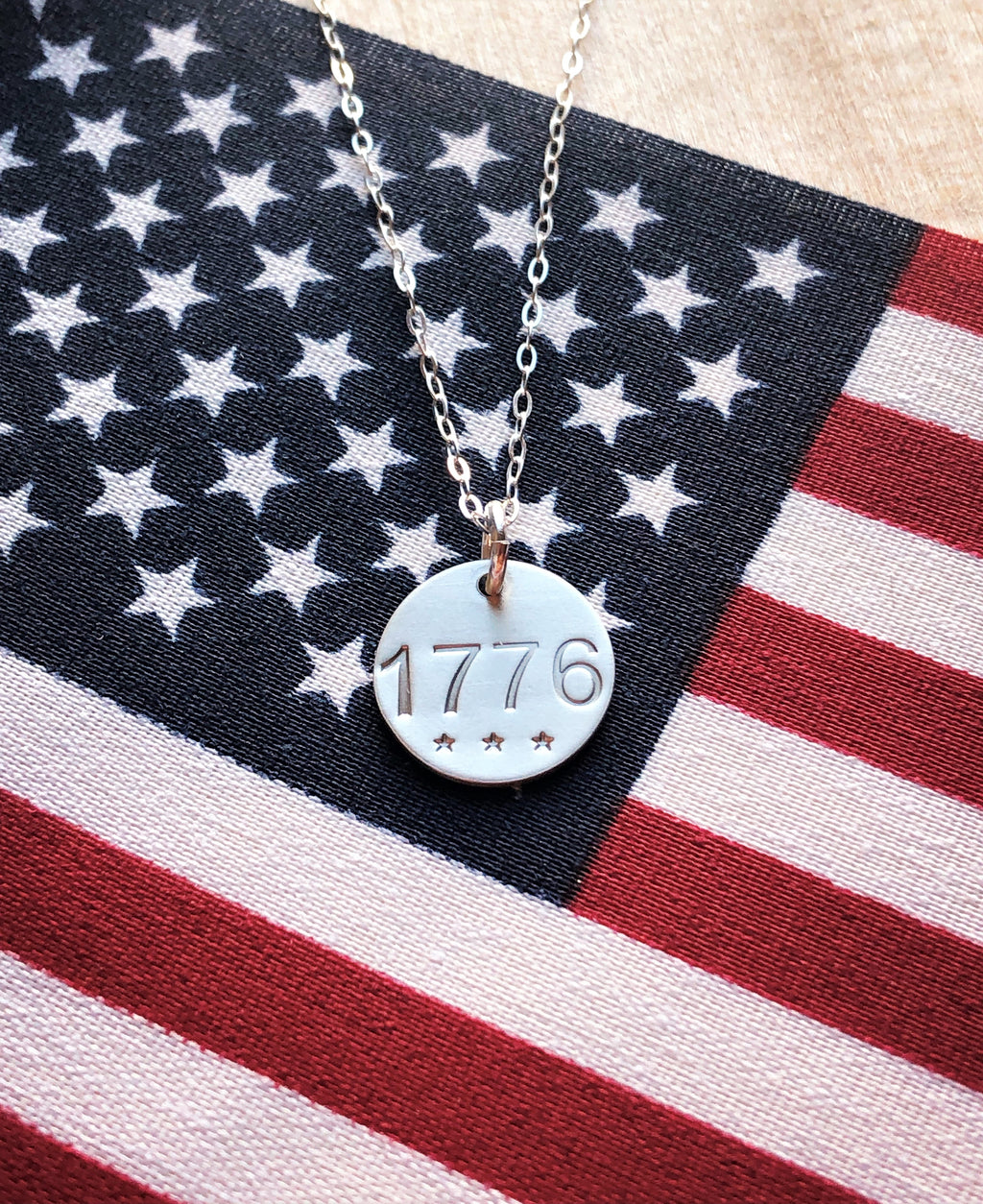 1776 Necklace Silver