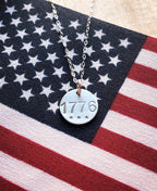 1776 Necklace Silver