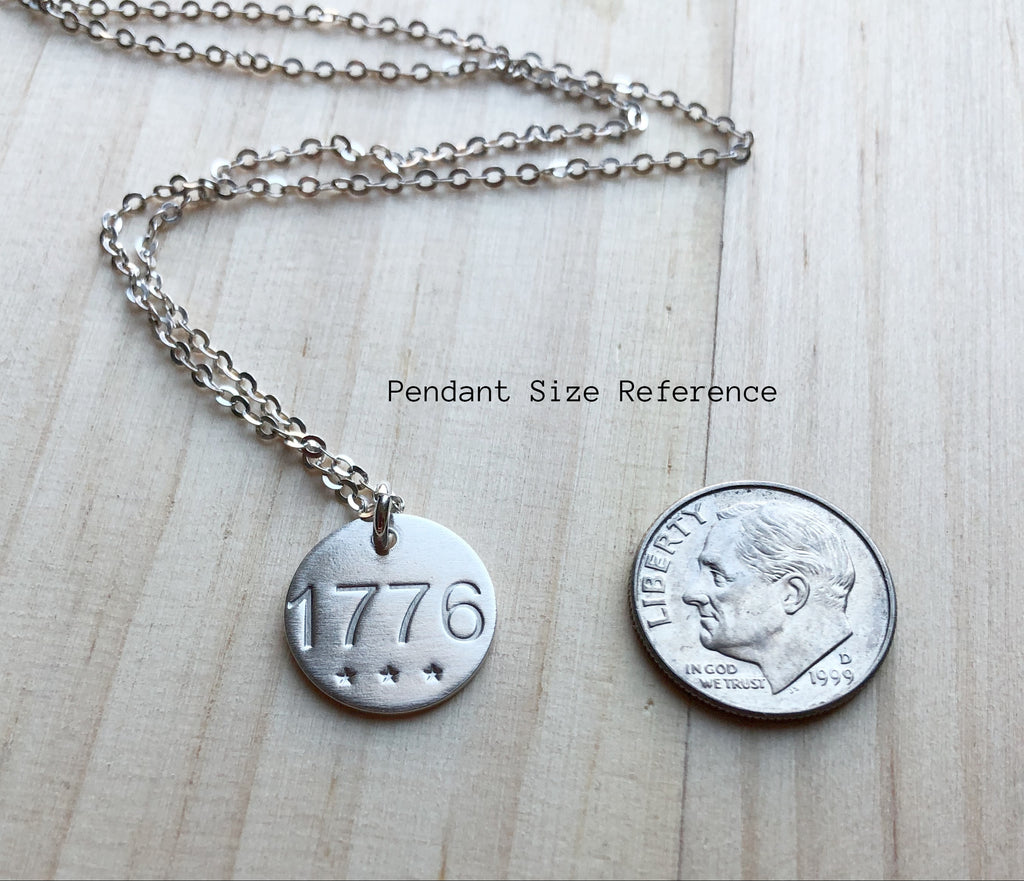 1776 Necklace Silver