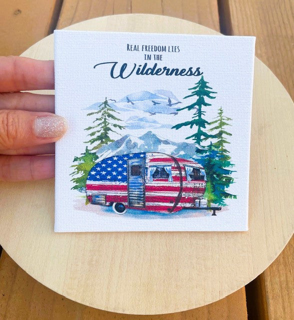 Patriotic Wilderness Magnet