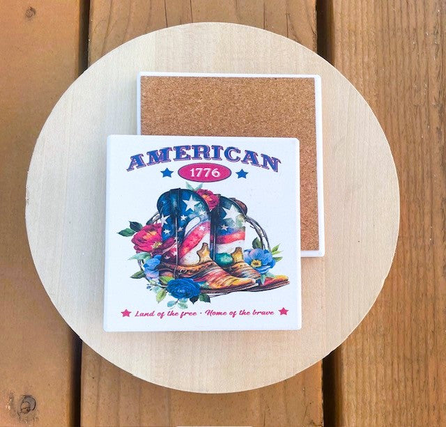 American 1776 Coaster (Set of 4)