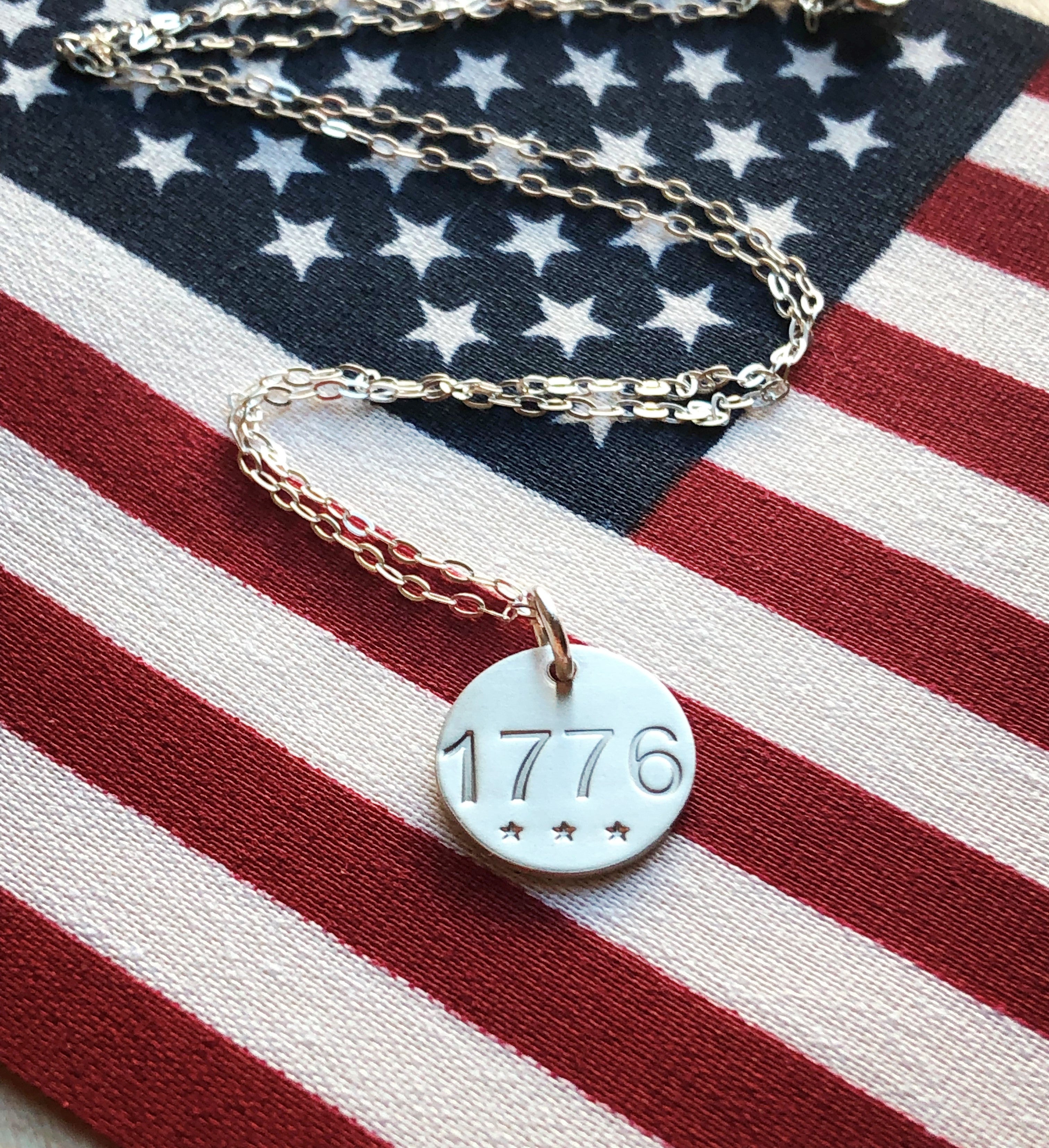 1776 Necklace Silver