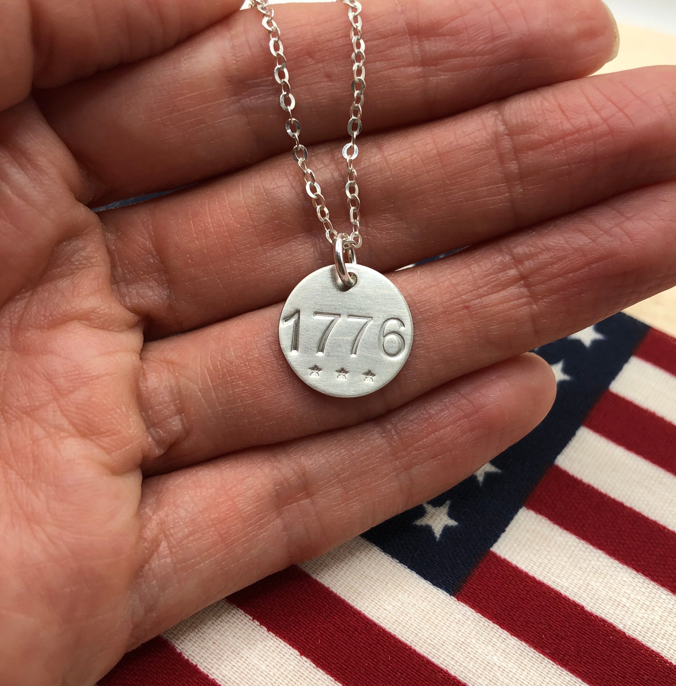 1776 Necklace Silver