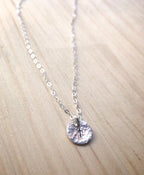 Small cross necklace