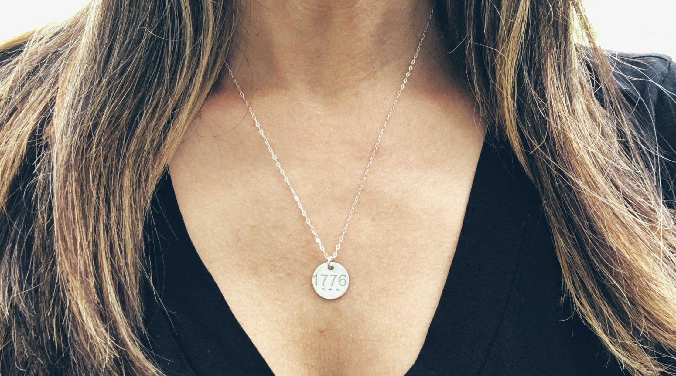 1776 Necklace Silver