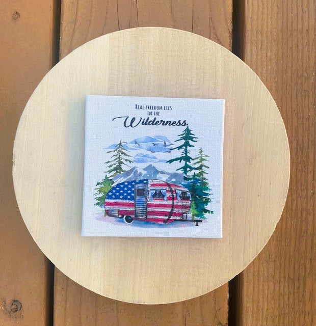 Patriotic Wilderness Magnet